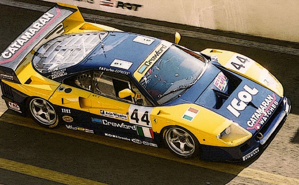 Ferrari F40 LM Le Mans 1996 Team Ennea Igol - John Ayrey Die Casts
